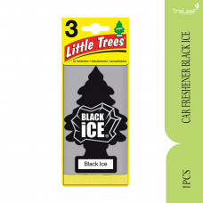 LITTLE TREE CAR FRESHENER BLACK ICE (24X6')