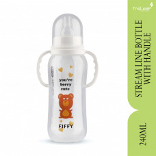 FIFFY PP STREAM LINE BOTTLE WITH HANDLE 240ML