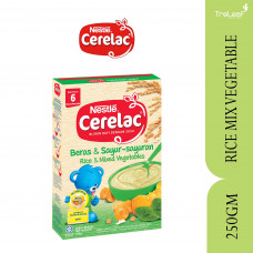 NESTLE CERELAC RICE & MIXED VEGETABLES 250GM
