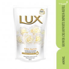 LUX SHOWER CREAM WHITE IMPRESS REFILL 600ML