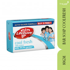 LIFEBUOY BAR SOAP COOLFRESH 80GM