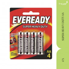 EVEREADY BATTERIES SUPER HEAVY DUTY AA 1215BP4 (1X20) NEW