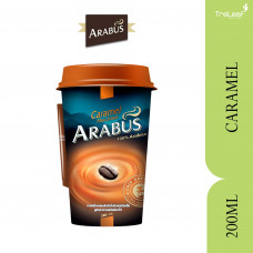 ARABUS ROASTED AND GROUND READY TO DRINK COFFEE CARAMEL MACCHIATO 200ML