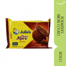 JULIE'S CHOCO MORE SANDWICH 132GM