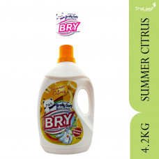 BRY SUMMER CITRUS DETERGENT WITH GROLLY SOFT (4.2KGX4)