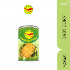 TLC CANNED BABY YOUNG CORN FYP 425GM