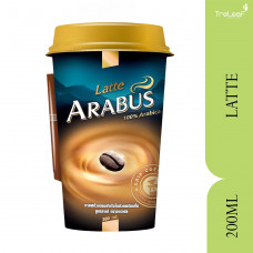 ARABUS ROASTED AND GROUND READY TO DRINK COFFEE LATTE 200ML