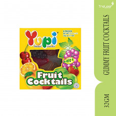YUPI GUMMY FRUIT COCKTAILS 32GM
