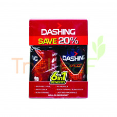 DASHING FOR MEN DEODORANT ROLL ON SPEED T/PACK (125ML) RM19.90