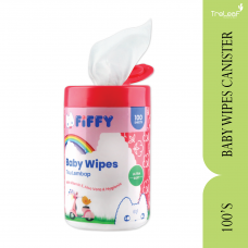 FIFFY BABY WIPES CANISTER 100'S
