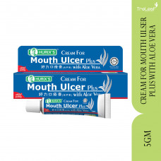 HURIX'S CREAM FOR MOUTH ULCER PLUS (ALOE) 5G