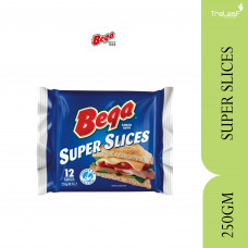 BEGA CHEDDAR CHEESE SUPER SLICE 250GM