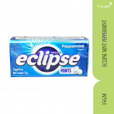 WRIGLEY'S ECLIPSE MINTS PEPPERMINT ARTIFICIALLY FLAVOURED 35GM
