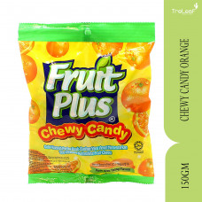 VICTORY FRUIT PLUS CHEWY CANDY ORANGE 150GM