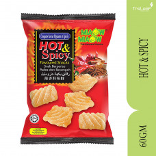 MIAOW HOT & SPICY FLAVOUR SNACK 60GM