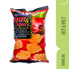 MIAOW HOT & SPICY FLAVOUR SNACK 500GM