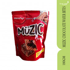 MUNCHY'S MUZIC CHOCOLATE WAFER BITES 180GM