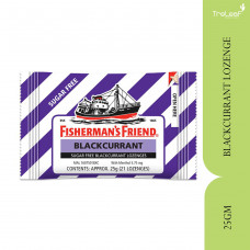 FISHERMAN'S FRIEND SUGARFREE BLACKCURRANT LOZENGE 25GM
