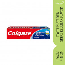 COLGATE TOOTHPASTE RED GREAT REGULAR FLAVOR 150GM+25GM- RM8.49