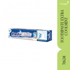 FRESH & WHITE TOOTHPASTE EXTRA COOL MINT 70GM