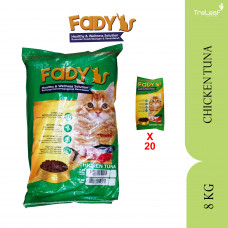 FADY CAT FOOD CHICKEN TUNA 8KG (20 PACKET)