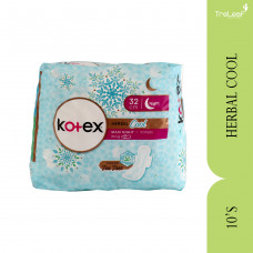 KOTEX NATURAL CARE OVERNIGHT HERBAL COOL 32CM (10S)