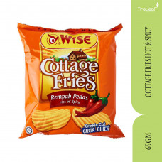 WISE COTTAGE FRIES HOT 'N' SPICY 65GM
