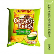 WISE COTTAGE FRIES SOUR CREAM & ONION 65GM