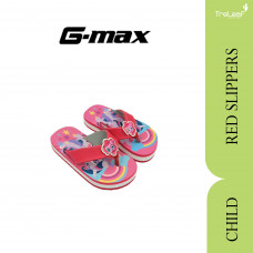 GMAX SLIPPERS FOR CHILDRENS RED