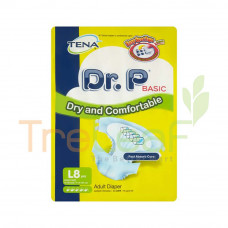 DR.P BASIC ADULT DIAPERS L (8'SX12)