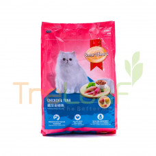 SMARTHEART DRY CAT FOOD-CHIC.&TUNA (1.4KG)