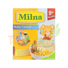 MILNA CEREAL CHICKEN SOUP & SWEET CORN (9+) 120GM