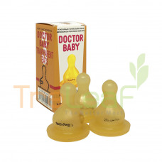 DOCTOR BABY SILICONE NIPPLE L