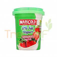 MARIGOLD 0%  FAT YOGURT CREAM STRAWBERRY 135GM